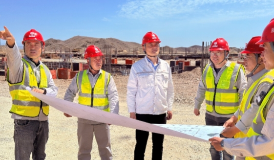 尹展总经理到新疆项目调研指导监理工作